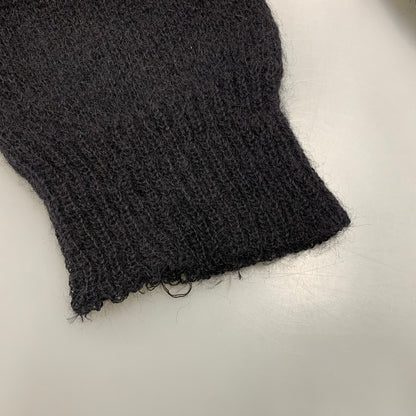 【中古品】【メンズ】 SAINT LAURENT サンローラン 330369 Y1BM1 エディ期 13WA MOHAIR BORDER KNIT CARDIGAN モヘヤ ボーダー ニット カーディガン トップス 長袖 141-260927-ya-02-izu サイズ：S カラー：ブラック×グレー 万代Net店