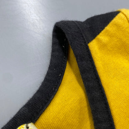 【中古品】【メンズ】 MONCLER モンクレール × PALM ANGELS パーム・エンジェルス HOCKEY SHIRT 8D00002-M2514 ホッケーシャツ 長袖 141-260926-as-04-izu サイズ：L カラー：イエロー 万代Net店