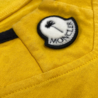 【中古品】【メンズ】 MONCLER モンクレール × PALM ANGELS パーム・エンジェルス HOCKEY SHIRT 8D00002-M2514 ホッケーシャツ 長袖 141-260926-as-04-izu サイズ：L カラー：イエロー 万代Net店