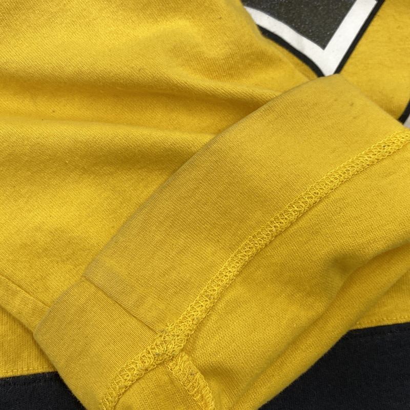 【中古品】【メンズ】 MONCLER モンクレール × PALM ANGELS パーム・エンジェルス HOCKEY SHIRT 8D00002-M2514 ホッケーシャツ 長袖 141-260926-as-04-izu サイズ：L カラー：イエロー 万代Net店