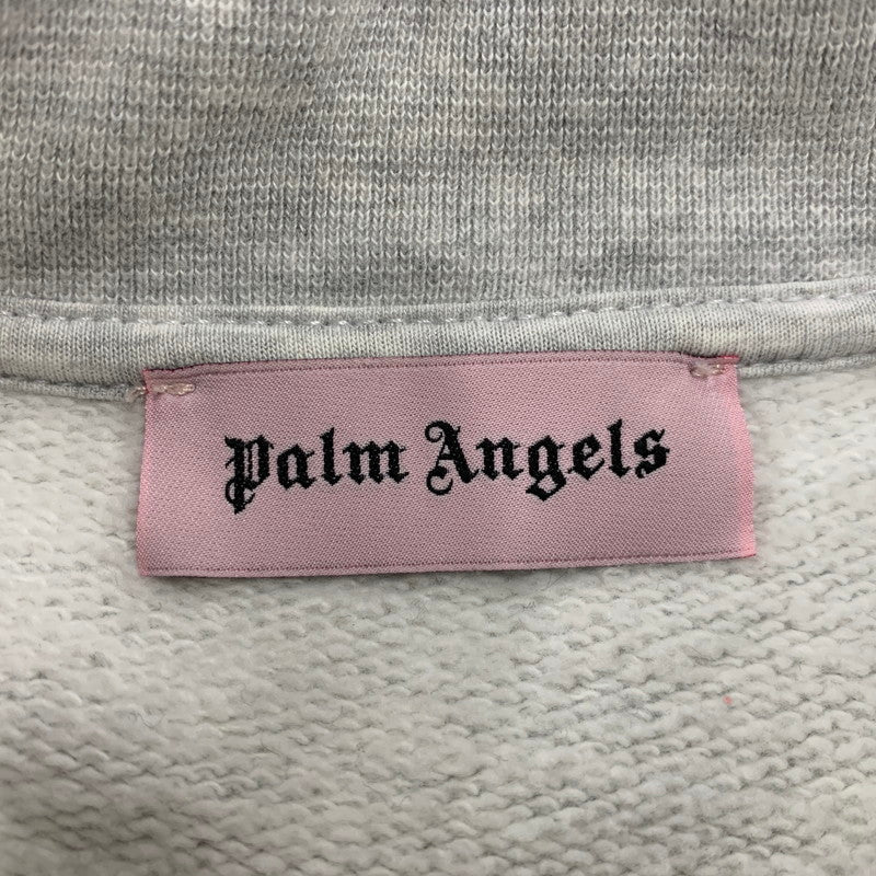 【中古品】【メンズ】 PALM ANGELS パーム エンジェルス PMBA021E19441002 CLASSIC LOGO SWEAT SHIRT クラシック ロゴ スウェット シャツ トップス 142-261001-kh-06-izu サイズ：S カラー：グレー 万代Net店