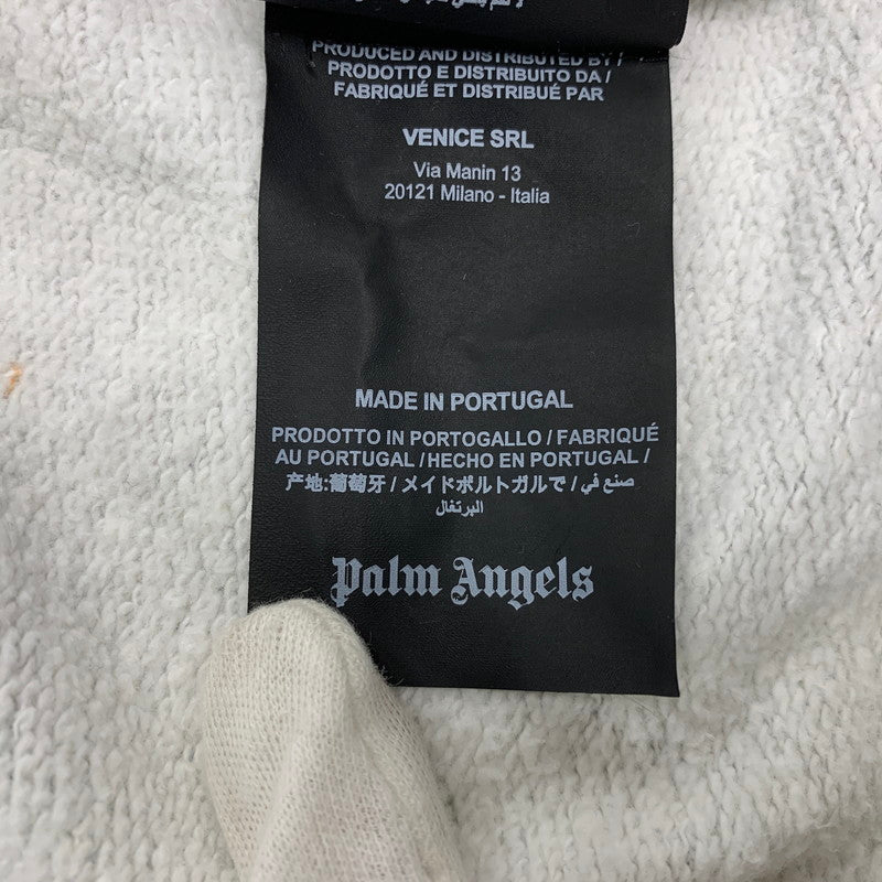 【中古品】【メンズ】 PALM ANGELS パーム エンジェルス PMBA021E19441002 CLASSIC LOGO SWEAT SHIRT クラシック ロゴ スウェット シャツ トップス 142-261001-kh-06-izu サイズ：S カラー：グレー 万代Net店
