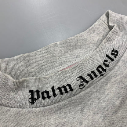 【中古品】【メンズ】 PALM ANGELS パーム エンジェルス PMBA021E19441002 CLASSIC LOGO SWEAT SHIRT クラシック ロゴ スウェット シャツ トップス 142-261001-kh-06-izu サイズ：S カラー：グレー 万代Net店