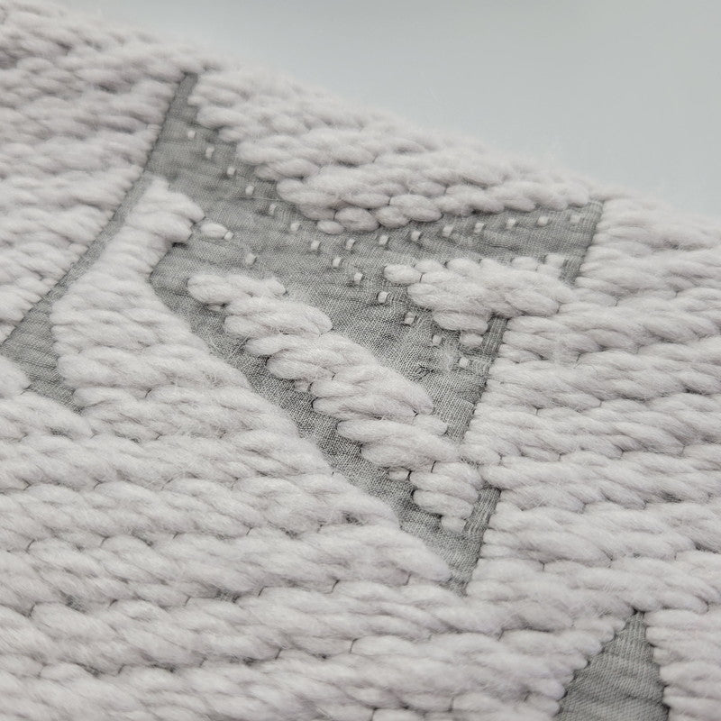 【中古品】【メンズ/レディース】 LOUIS VUITTON ルイ・ヴィトン LOGOMANIA SCARF MONOGRAM M74742 ロゴマニア スカーフ マフラー 179-260927-as-19-izu カラー：グレー系 万代Net店