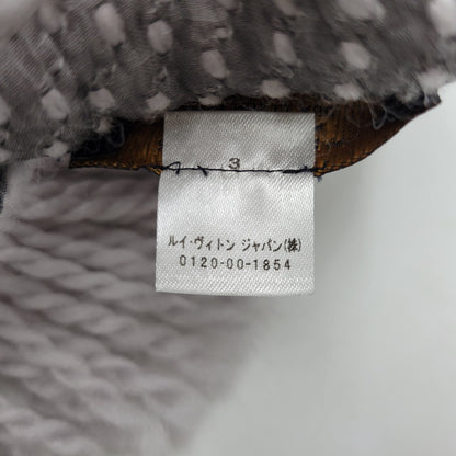 【中古品】【メンズ/レディース】 LOUIS VUITTON ルイ・ヴィトン LOGOMANIA SCARF MONOGRAM M74742 ロゴマニア スカーフ マフラー 179-260927-as-19-izu カラー：グレー系 万代Net店