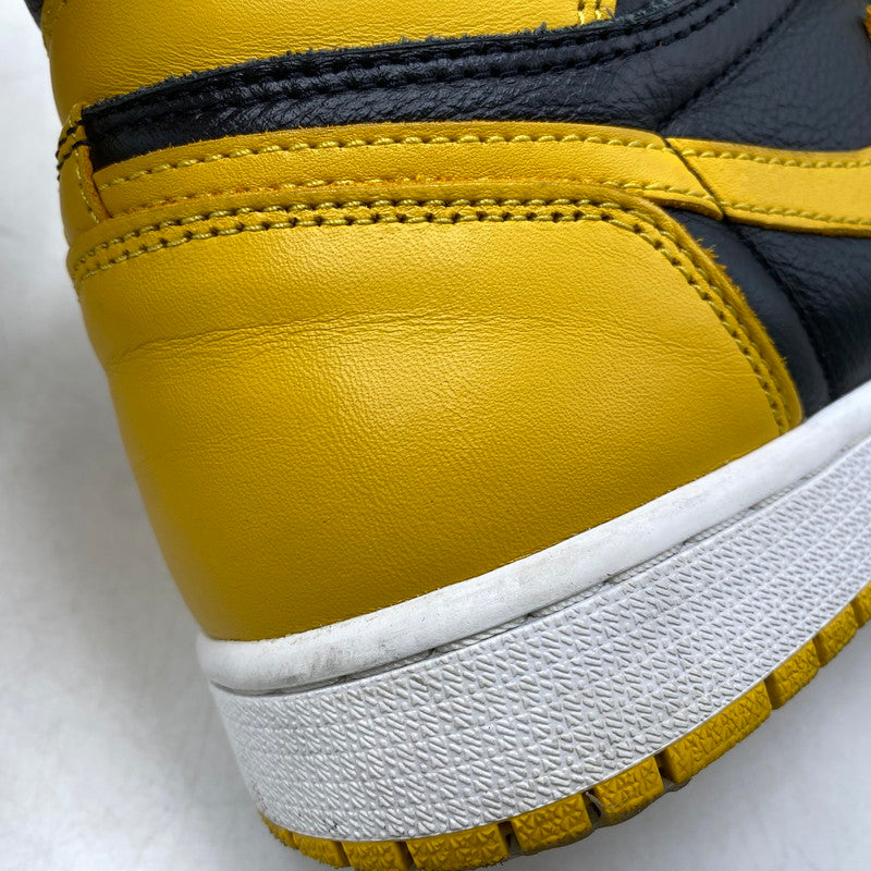 【中古品】【メンズ】 NIKE ナイキ 555088-701 AIR JORDAN 1 HIGH OG エア ジョーダン ワン ハイ オリジナル スニーカー シューズ 靴 160-260928-cs-01-izu サイズ：27.5cm カラー：POLLEN/WHITE-BLACK 万代Net店