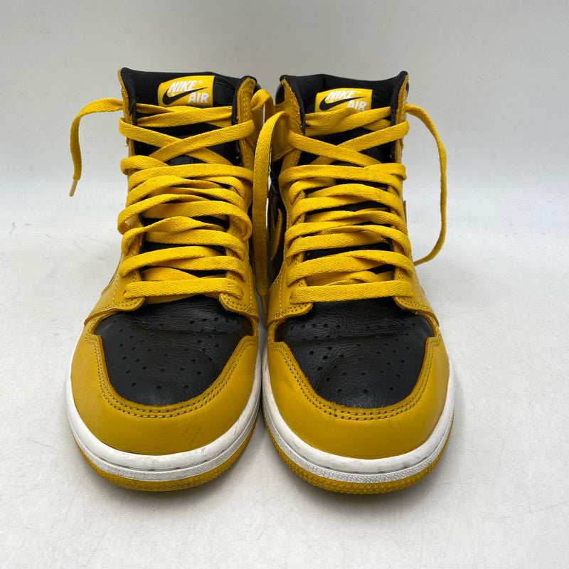 【中古品】【メンズ】 NIKE ナイキ 555088-701 AIR JORDAN 1 HIGH OG エア ジョーダン ワン ハイ オリジナル スニーカー シューズ 靴 160-260928-cs-01-izu サイズ：27.5cm カラー：POLLEN/WHITE-BLACK 万代Net店