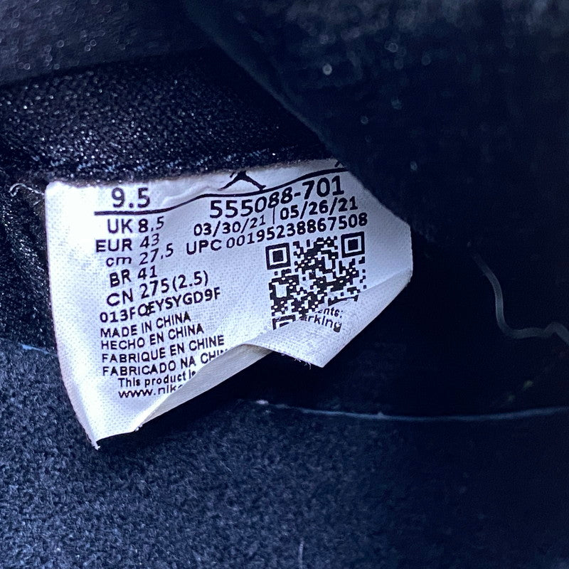 【中古品】【メンズ】 NIKE ナイキ 555088-701 AIR JORDAN 1 HIGH OG エア ジョーダン ワン ハイ オリジナル スニーカー シューズ 靴 160-260928-cs-01-izu サイズ：27.5cm カラー：POLLEN/WHITE-BLACK 万代Net店