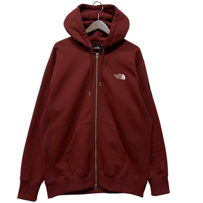 【中古品】【メンズ】 THE NORTH FACE ザ・ノースフェイス SQUARE LOGO FULL ZIP HOODIE NT62232 スクエアロゴフルジップ パーカー トップス 144-260925-ay-09-izu サイズ：XL カラー：CORDOVAN 万代Net店
