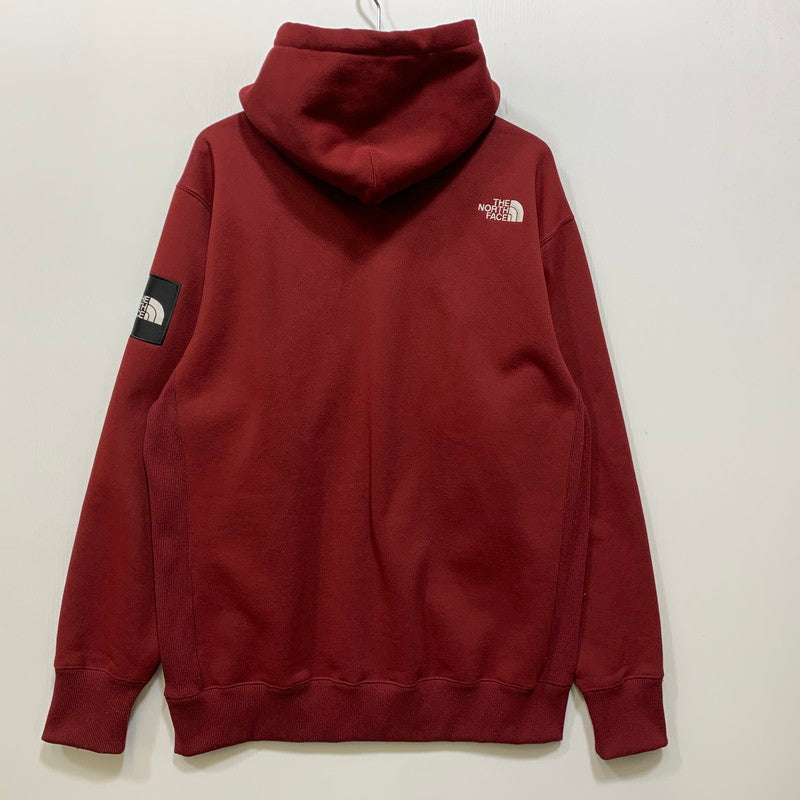 【中古品】【メンズ】 THE NORTH FACE ザ・ノースフェイス SQUARE LOGO FULL ZIP HOODIE NT62232 スクエアロゴフルジップ パーカー トップス 144-260925-ay-09-izu サイズ：XL カラー：CORDOVAN 万代Net店