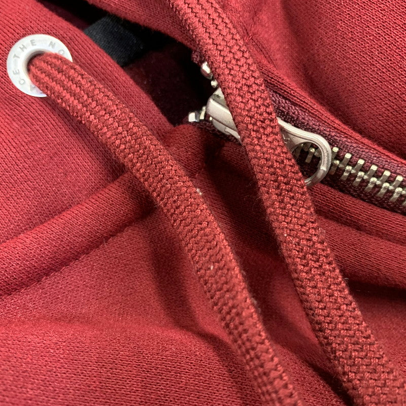 【中古品】【メンズ】 THE NORTH FACE ザ・ノースフェイス SQUARE LOGO FULL ZIP HOODIE NT62232 スクエアロゴフルジップ パーカー トップス 144-260925-ay-09-izu サイズ：XL カラー：CORDOVAN 万代Net店