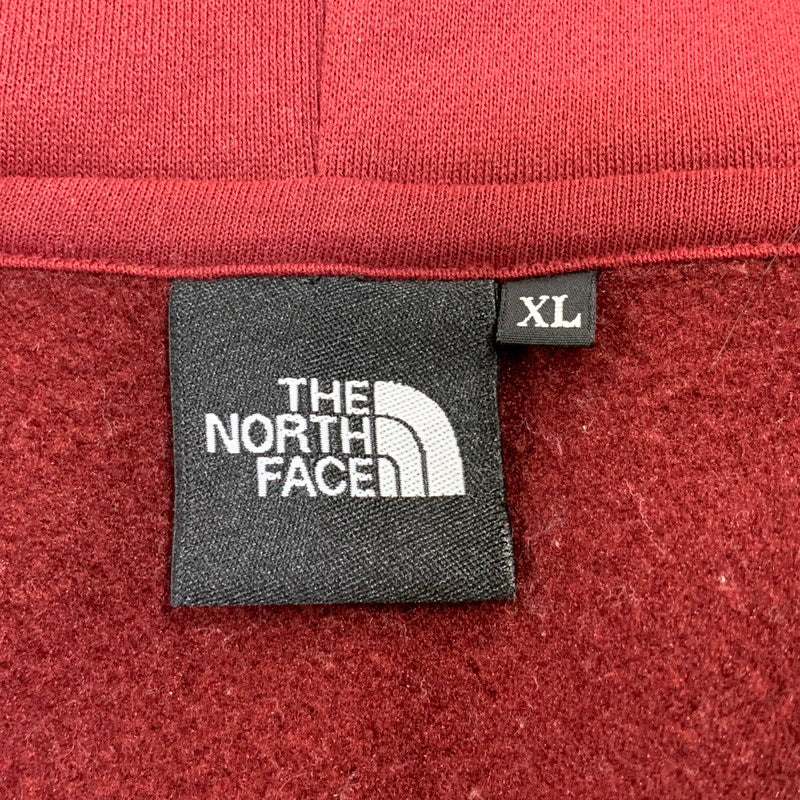 【中古品】【メンズ】 THE NORTH FACE ザ・ノースフェイス SQUARE LOGO FULL ZIP HOODIE NT62232 スクエアロゴフルジップ パーカー トップス 144-260925-ay-09-izu サイズ：XL カラー：CORDOVAN 万代Net店