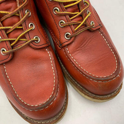 【中古品】【メンズ/レディース】 RED WING レッドウィング 8875 IRISH SETTER 6-INCH CLASSIC MOC アイリッシュ セッター インチ クラシック モック ブーツ 靴 164-260926-cs-05-izu サイズ：26cm カラー：レッドブラウン 万代Net店