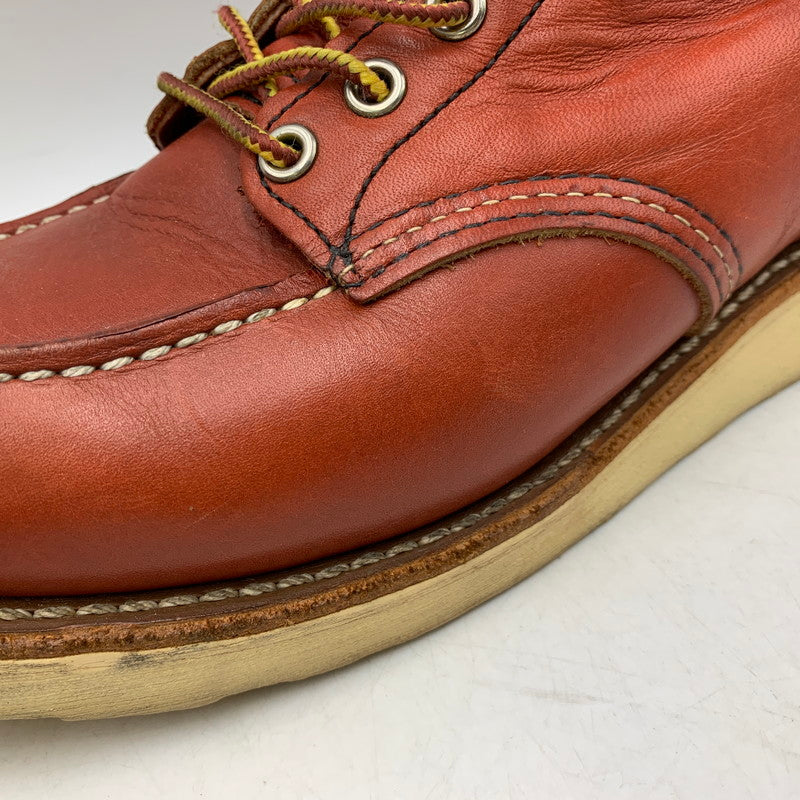 【中古品】【メンズ/レディース】 RED WING レッドウィング 8875 IRISH SETTER 6-INCH CLASSIC MOC アイリッシュ セッター インチ クラシック モック ブーツ 靴 164-260926-cs-05-izu サイズ：26cm カラー：レッドブラウン 万代Net店