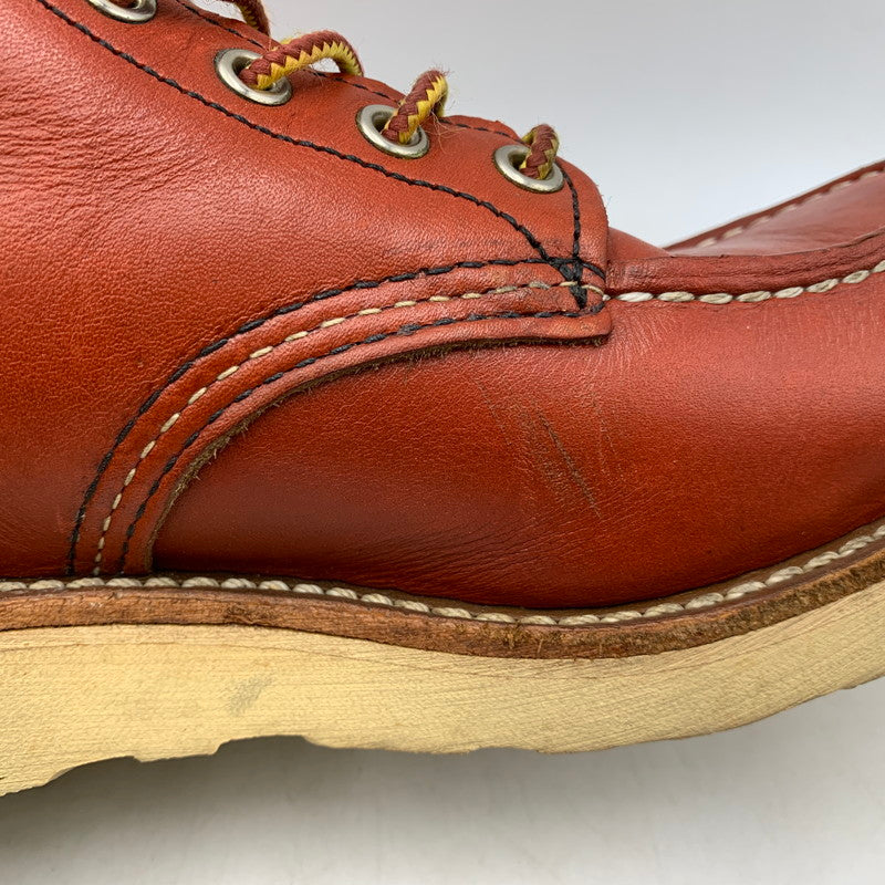 【中古品】【メンズ/レディース】 RED WING レッドウィング 8875 IRISH SETTER 6-INCH CLASSIC MOC アイリッシュ セッター インチ クラシック モック ブーツ 靴 164-260926-cs-05-izu サイズ：26cm カラー：レッドブラウン 万代Net店