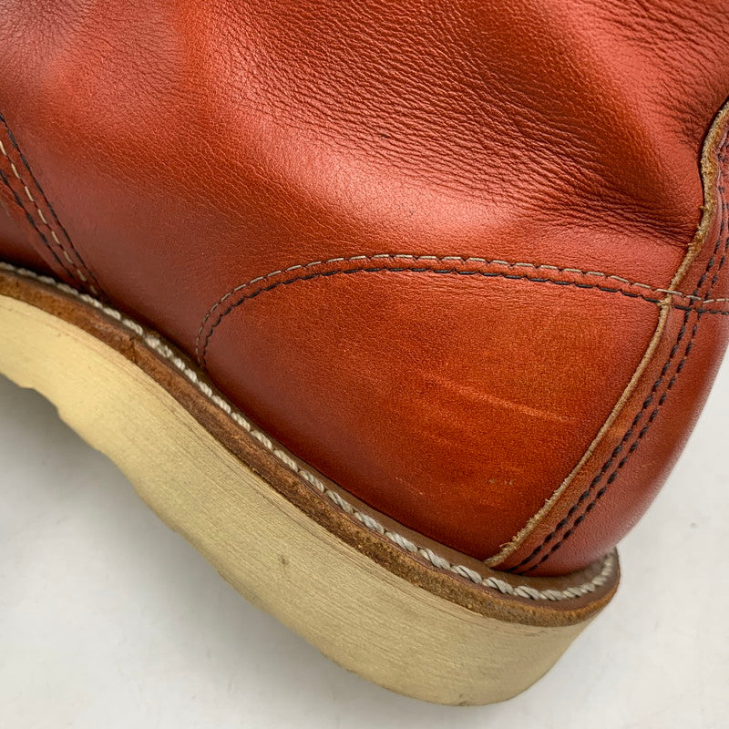 【中古品】【メンズ/レディース】 RED WING レッドウィング 8875 IRISH SETTER 6-INCH CLASSIC MOC アイリッシュ セッター インチ クラシック モック ブーツ 靴 164-260926-cs-05-izu サイズ：26cm カラー：レッドブラウン 万代Net店