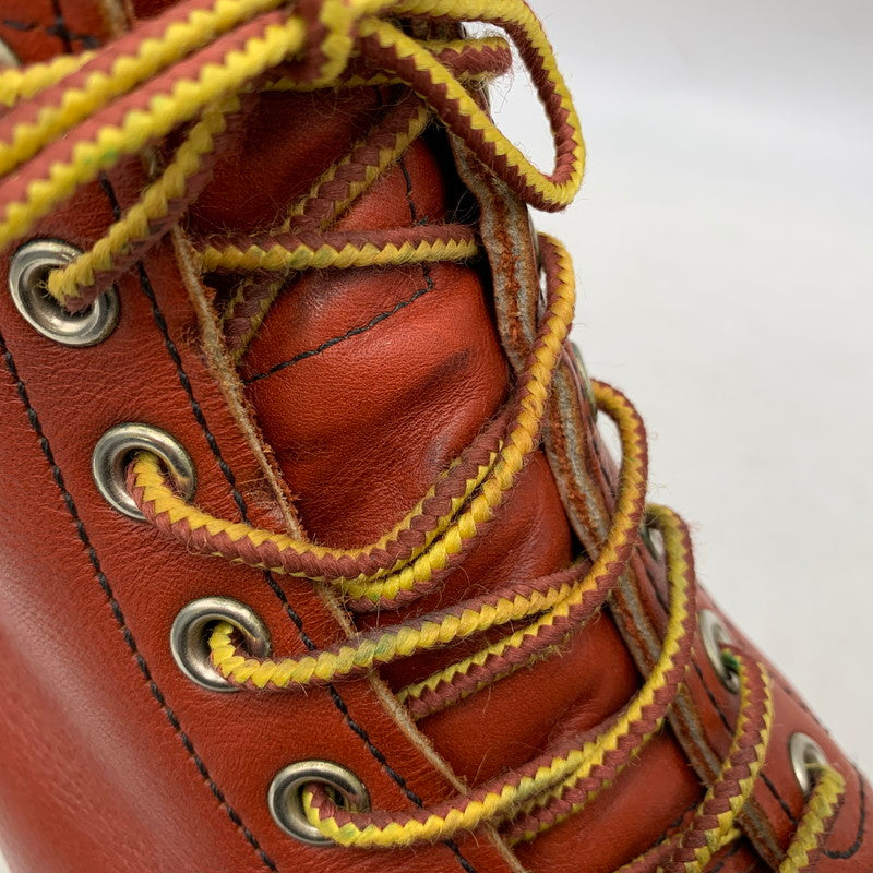 【中古品】【メンズ/レディース】 RED WING レッドウィング 8875 IRISH SETTER 6-INCH CLASSIC MOC アイリッシュ セッター インチ クラシック モック ブーツ 靴 164-260926-cs-05-izu サイズ：26cm カラー：レッドブラウン 万代Net店