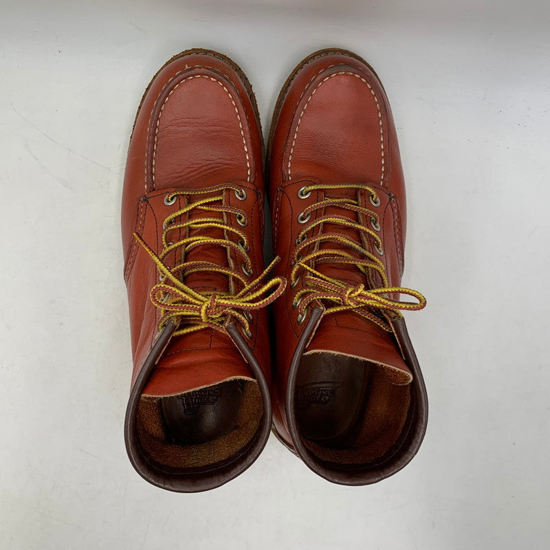 【中古品】【メンズ/レディース】 RED WING レッドウィング 8875 IRISH SETTER 6-INCH CLASSIC MOC アイリッシュ セッター インチ クラシック モック ブーツ 靴 164-260926-cs-05-izu サイズ：26cm カラー：レッドブラウン 万代Net店