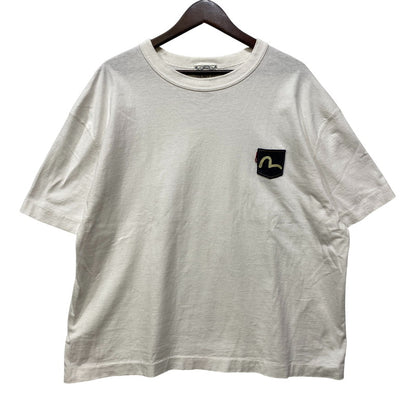 【中古品】【メンズ】 EVISU エヴィス カモメ POCKET SS TEE ポケット ショートスリーブ Tシャツ トップス 半袖 145-260928-cs-06-izu サイズ：46 カラー：ホワイト 万代Net店