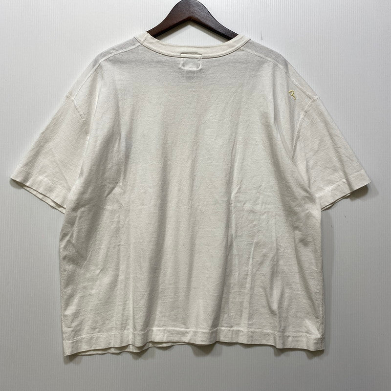 【中古品】【メンズ】 EVISU エヴィス カモメ POCKET SS TEE ポケット ショートスリーブ Tシャツ トップス 半袖 145-260928-cs-06-izu サイズ：46 カラー：ホワイト 万代Net店