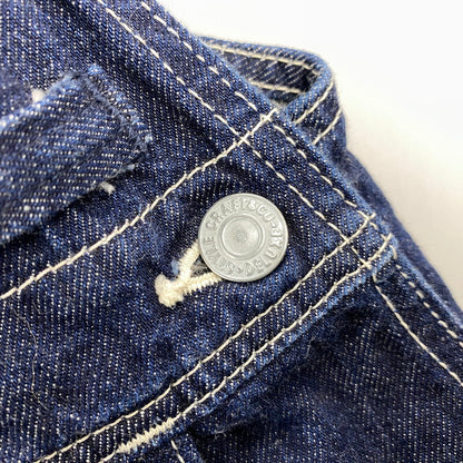 【中古品】【メンズ】 EVISU エヴィス 特殊カモメペイント ダブルニー デニムオーバーオール 156-261001-kh-15-izu サイズ：34 カラー：インディゴ 万代Net店