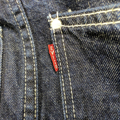 【中古品】【メンズ】 EVISU エヴィス 特殊カモメペイント ダブルニー デニムオーバーオール 156-261001-kh-15-izu サイズ：34 カラー：インディゴ 万代Net店