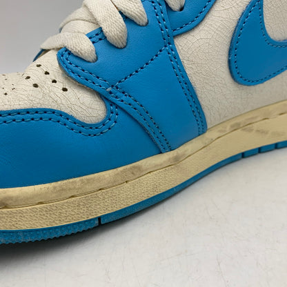 【中古品】【メンズ】 NIKE ナイキ DZ5485-402 AIR JORDAN 1 RETRO HIGH OG エア ジョーダン ワン レトロ ハイ オリジナル スニーカー シューズ 靴 160-260926-cs-02-izu サイズ：28cm カラー：DARK POWDER BLUE/SAIL 万代Net店