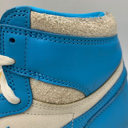 【中古品】【メンズ】 NIKE ナイキ DZ5485-402 AIR JORDAN 1 RETRO HIGH OG エア ジョーダン ワン レトロ ハイ オリジナル スニーカー シューズ 靴 160-260926-cs-02-izu サイズ：28cm カラー：DARK POWDER BLUE/SAIL 万代Net店