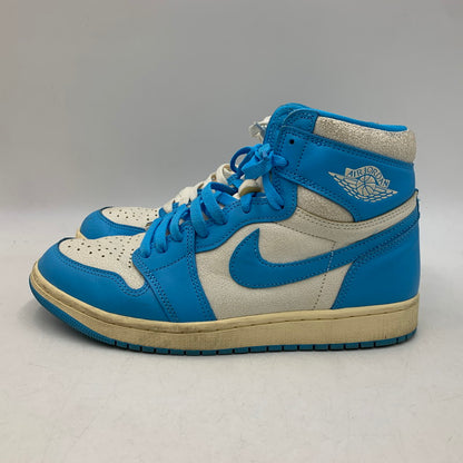 【中古品】【メンズ】 NIKE ナイキ DZ5485-402 AIR JORDAN 1 RETRO HIGH OG エア ジョーダン ワン レトロ ハイ オリジナル スニーカー シューズ 靴 160-260926-cs-02-izu サイズ：28cm カラー：DARK POWDER BLUE/SAIL 万代Net店