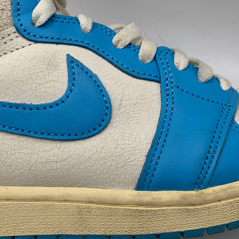 【中古品】【メンズ】 NIKE ナイキ DZ5485-402 AIR JORDAN 1 RETRO HIGH OG エア ジョーダン ワン レトロ ハイ オリジナル スニーカー シューズ 靴 160-260926-cs-02-izu サイズ：28cm カラー：DARK POWDER BLUE/SAIL 万代Net店