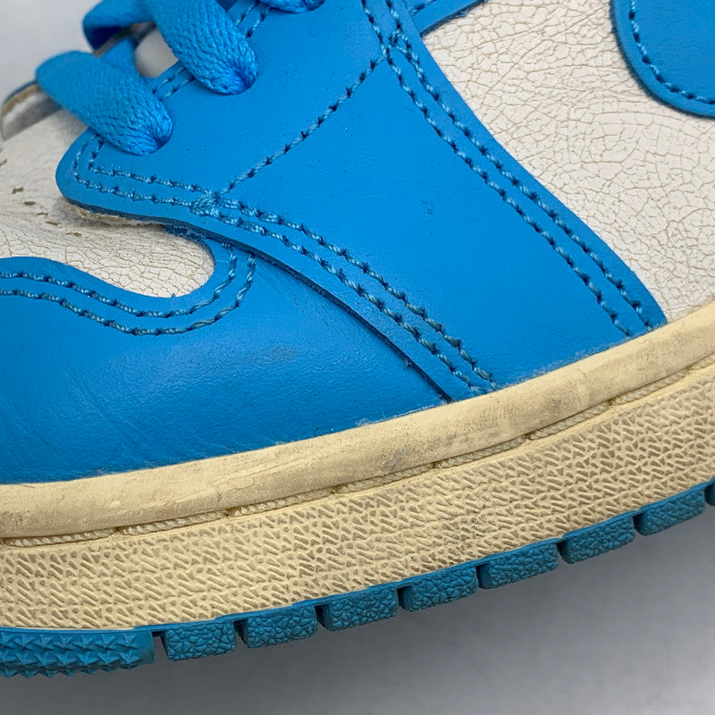 【中古品】【メンズ】 NIKE ナイキ DZ5485-402 AIR JORDAN 1 RETRO HIGH OG エア ジョーダン ワン レトロ ハイ オリジナル スニーカー シューズ 靴 160-260926-cs-02-izu サイズ：28cm カラー：DARK POWDER BLUE/SAIL 万代Net店