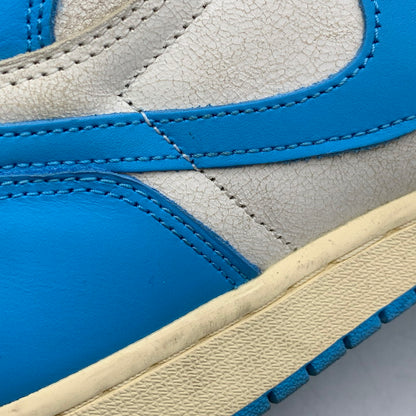 【中古品】【メンズ】 NIKE ナイキ DZ5485-402 AIR JORDAN 1 RETRO HIGH OG エア ジョーダン ワン レトロ ハイ オリジナル スニーカー シューズ 靴 160-260926-cs-02-izu サイズ：28cm カラー：DARK POWDER BLUE/SAIL 万代Net店
