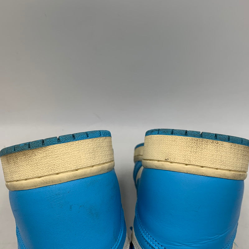 【中古品】【メンズ】 NIKE ナイキ DZ5485-402 AIR JORDAN 1 RETRO HIGH OG エア ジョーダン ワン レトロ ハイ オリジナル スニーカー シューズ 靴 160-260926-cs-02-izu サイズ：28cm カラー：DARK POWDER BLUE/SAIL 万代Net店