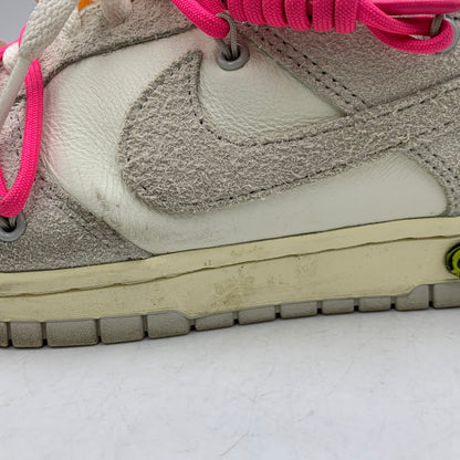 【中古品】【メンズ】 NIKE ナイキ×OFF-WHITE オフホワイト DJ0950-117 DUNK LOW ダンク ロー スニーカー シューズ 靴 160-260926-cs-01-izu サイズ：28cm カラー：SAIL/NEUTRAL GREY-HYPER PINK 万代Net店