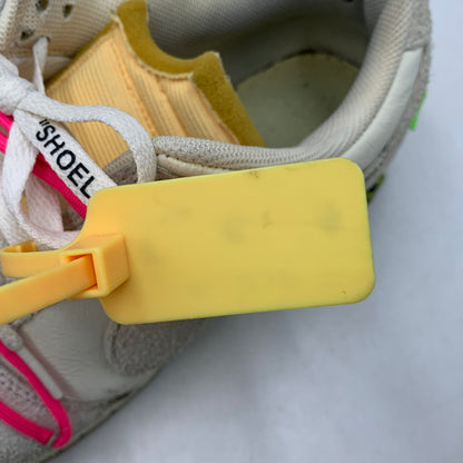 【中古品】【メンズ】 NIKE ナイキ×OFF-WHITE オフホワイト DJ0950-117 DUNK LOW ダンク ロー スニーカー シューズ 靴 160-260926-cs-01-izu サイズ：28cm カラー：SAIL/NEUTRAL GREY-HYPER PINK 万代Net店
