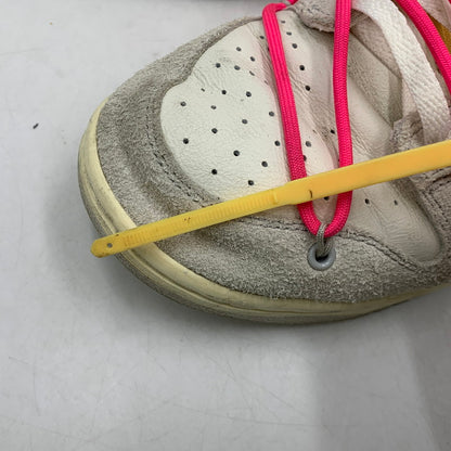 【中古品】【メンズ】 NIKE ナイキ×OFF-WHITE オフホワイト DJ0950-117 DUNK LOW ダンク ロー スニーカー シューズ 靴 160-260926-cs-01-izu サイズ：28cm カラー：SAIL/NEUTRAL GREY-HYPER PINK 万代Net店