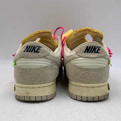 【中古品】【メンズ】 NIKE ナイキ×OFF-WHITE オフホワイト DJ0950-117 DUNK LOW ダンク ロー スニーカー シューズ 靴 160-260926-cs-01-izu サイズ：28cm カラー：SAIL/NEUTRAL GREY-HYPER PINK 万代Net店