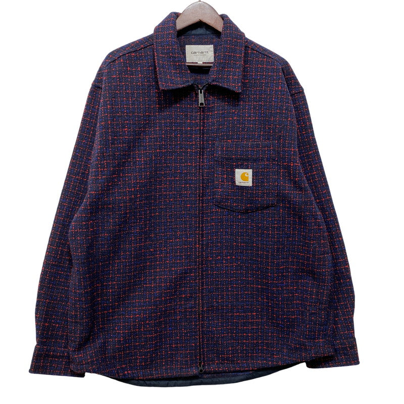 【中古品】【メンズ】 CARHARTT WIP カーハートダブリューアイピー IO35422 BELLAMY SHIRT JACKET ベラミー シャツ ジャケット アウター 142-260926-kh-04-izu サイズ：L カラー：マルチ 万代Net店