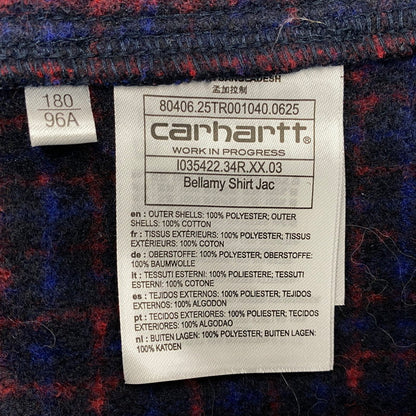 【中古品】【メンズ】 CARHARTT WIP カーハートダブリューアイピー IO35422 BELLAMY SHIRT JACKET ベラミー シャツ ジャケット アウター 142-260926-kh-04-izu サイズ：L カラー：マルチ 万代Net店
