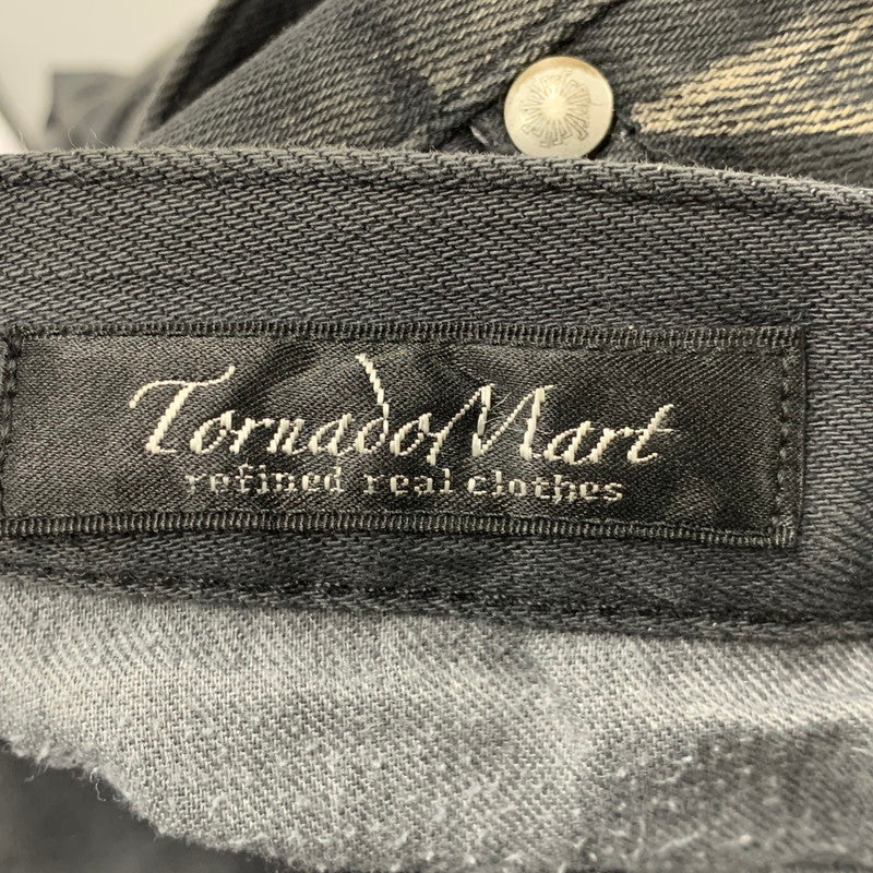 【中古品】【メンズ】 TORNADE MART トルネードマート TPT-5620 STRETCH DENIM PANTS ストレッチ デニム パンツ ズボン ボトムス 151-260929-ya-01-izu サイズ：L カラー：ブラック 万代Net店