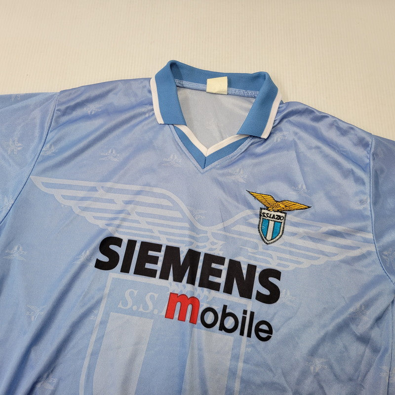【中古品】【メンズ】 S.S.LAZIO SSラツィオ SIEMENS MOBILE UNIFORM シーメンス・モバイル・ユニフォーム トップス 半袖 146-261029-ya-07-izu サイズ：下記参照 カラー：ライトブルー 万代Net店