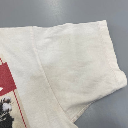 【中古品】【メンズ】 SAINT MICHAEL セントマイケル × DENIM TEARS SM-S22-0000-062 HOLY STATE SAINTS TEE ホーリー ステート セインツ Tシャツ 半袖 142-261021-ms-11-izu サイズ：L カラー：ホワイト 万代Net店