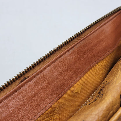 【中古品】【メンズ/レディース】 MCM エム・シー・エム MINI BOSTON BAG ミニ ボストン バッグ カバン 鞄 188-260927-as-15-izu カラー：ブラウン 万代Net店