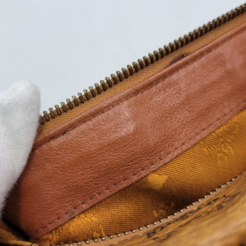 【中古品】【メンズ/レディース】 MCM エム・シー・エム MINI BOSTON BAG ミニ ボストン バッグ カバン 鞄 188-260927-as-15-izu カラー：ブラウン 万代Net店