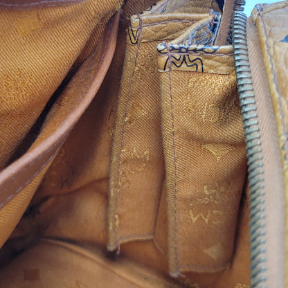 【中古品】【メンズ/レディース】 MCM エム・シー・エム MINI BOSTON BAG ミニ ボストン バッグ カバン 鞄 188-260927-as-15-izu カラー：ブラウン 万代Net店