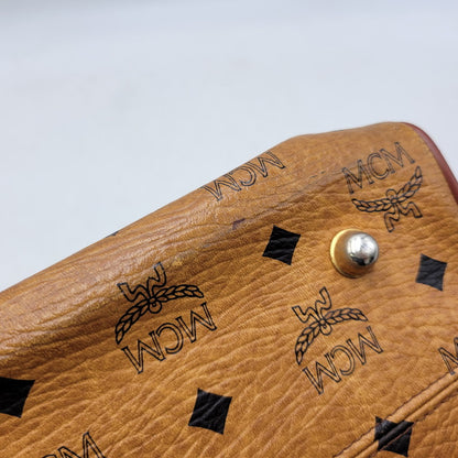 【中古品】【メンズ/レディース】 MCM エム・シー・エム MINI BOSTON BAG ミニ ボストン バッグ カバン 鞄 188-260927-as-15-izu カラー：ブラウン 万代Net店