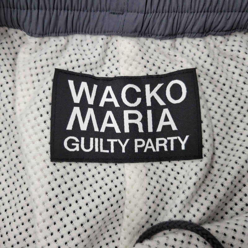 【中古品】【メンズ】 WACKO MARIA ワコマリア NYLON TRACK PANTS ナイロン トラックパンツ 153-260929-as-17-izu サイズ：M カラー：グレー 万代Net店
