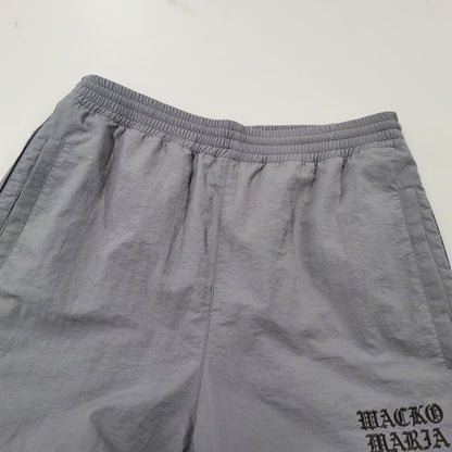 【中古品】【メンズ】 WACKO MARIA ワコマリア NYLON TRACK PANTS ナイロン トラックパンツ 153-260929-as-17-izu サイズ：M カラー：グレー 万代Net店