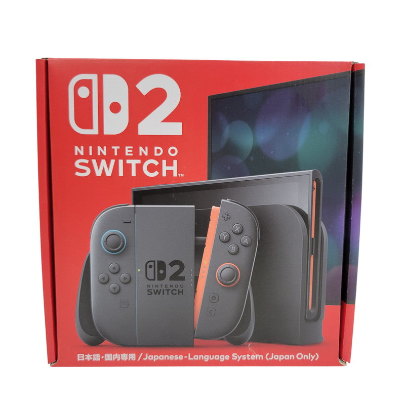 【中古美品】 【未使用】【ゲーム】Nintendo Switch 2 (日本語・国内専用) BEE-S-KB6CA(JPN) 任天堂 ニンテンドースイッチ2 本体 035-260926-as-01-izu 万代Net店