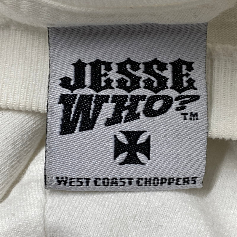 【中古品】【メンズ】 WEST COAST CHOPPERS ウエストコーストチョッパーズ 00S PRINT L S TEE プリント ロングスリーブ Tシャツ トップス 長袖 146-261003-ya-14-izu サイズ：下記参照 カラー：ホワイト 万代Net店